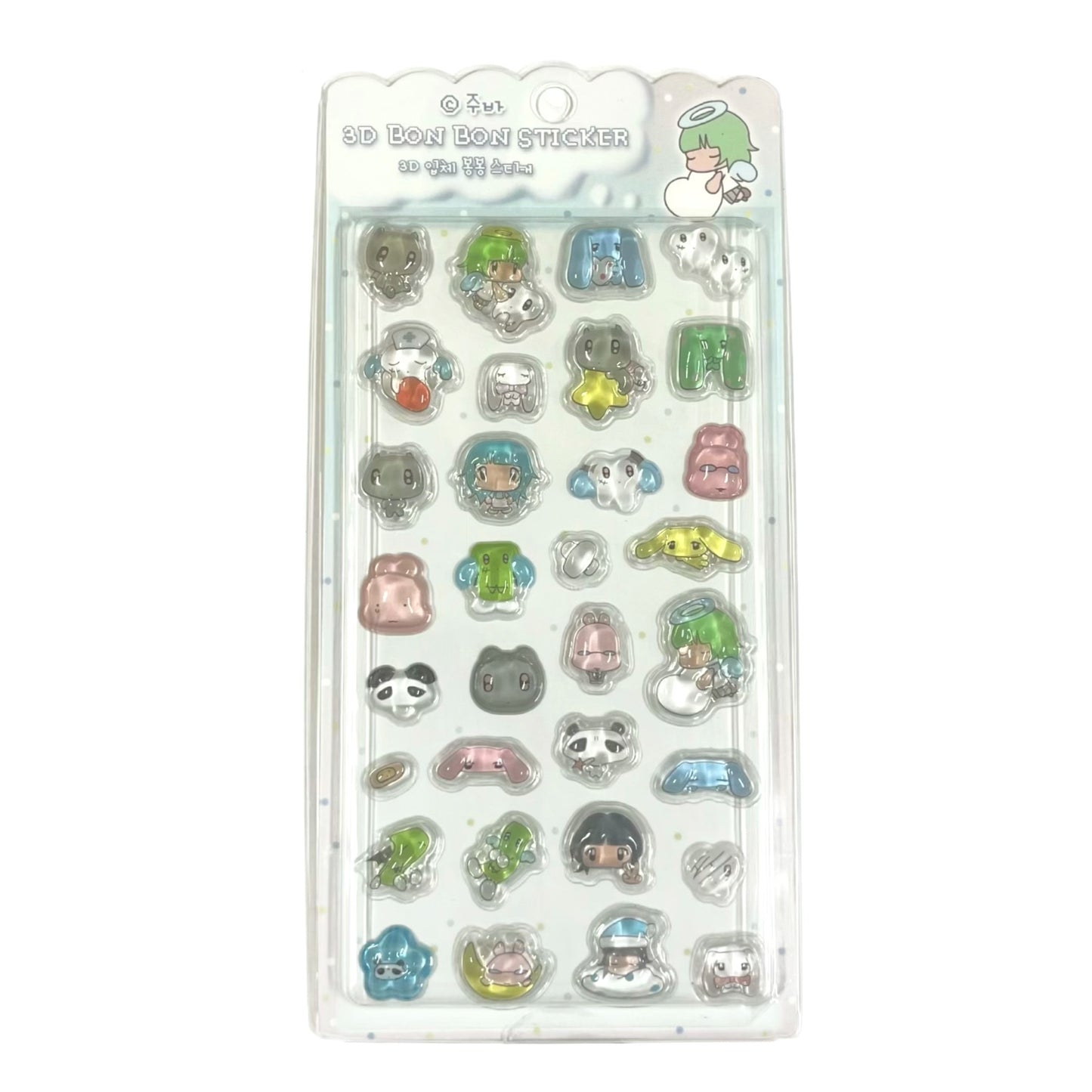 【JUBA】Juba 3D Bon Bon Sticker / ステッカー
