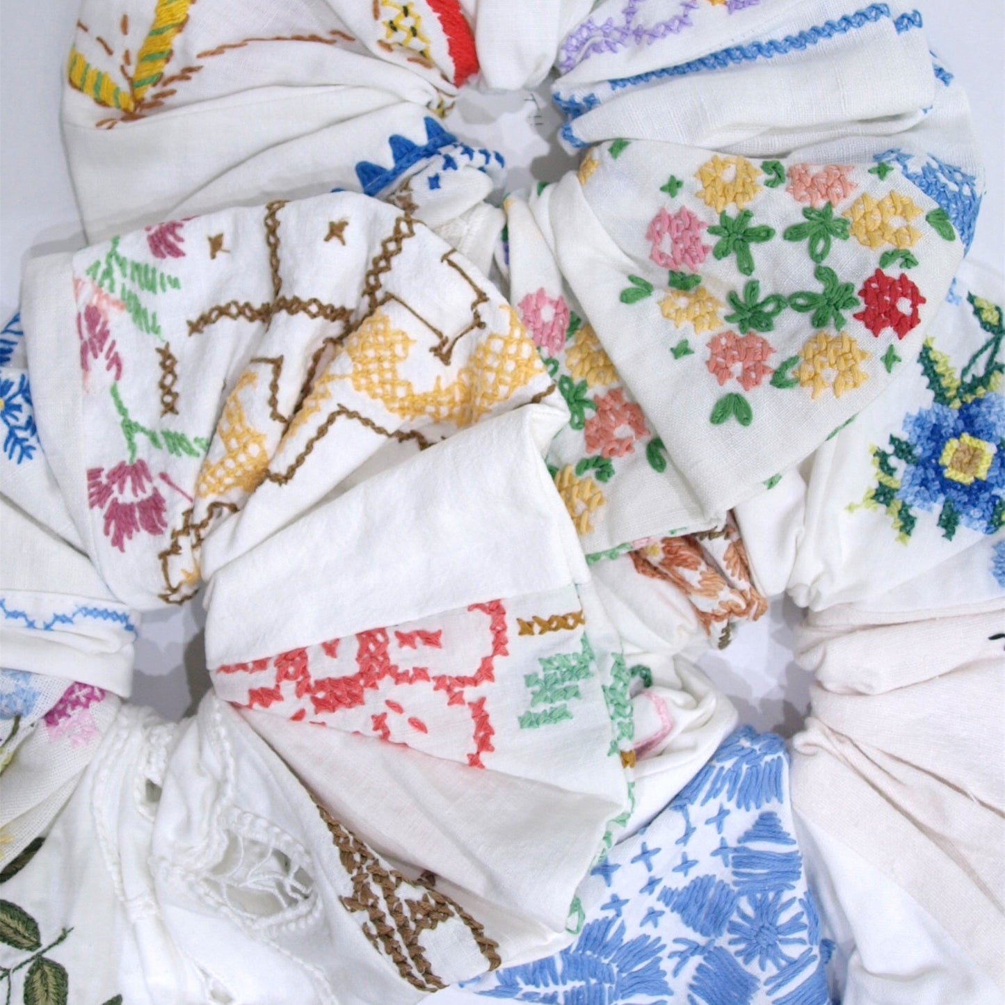 TABLECLOTH scrunchie / テーブルクロスシュシュ
