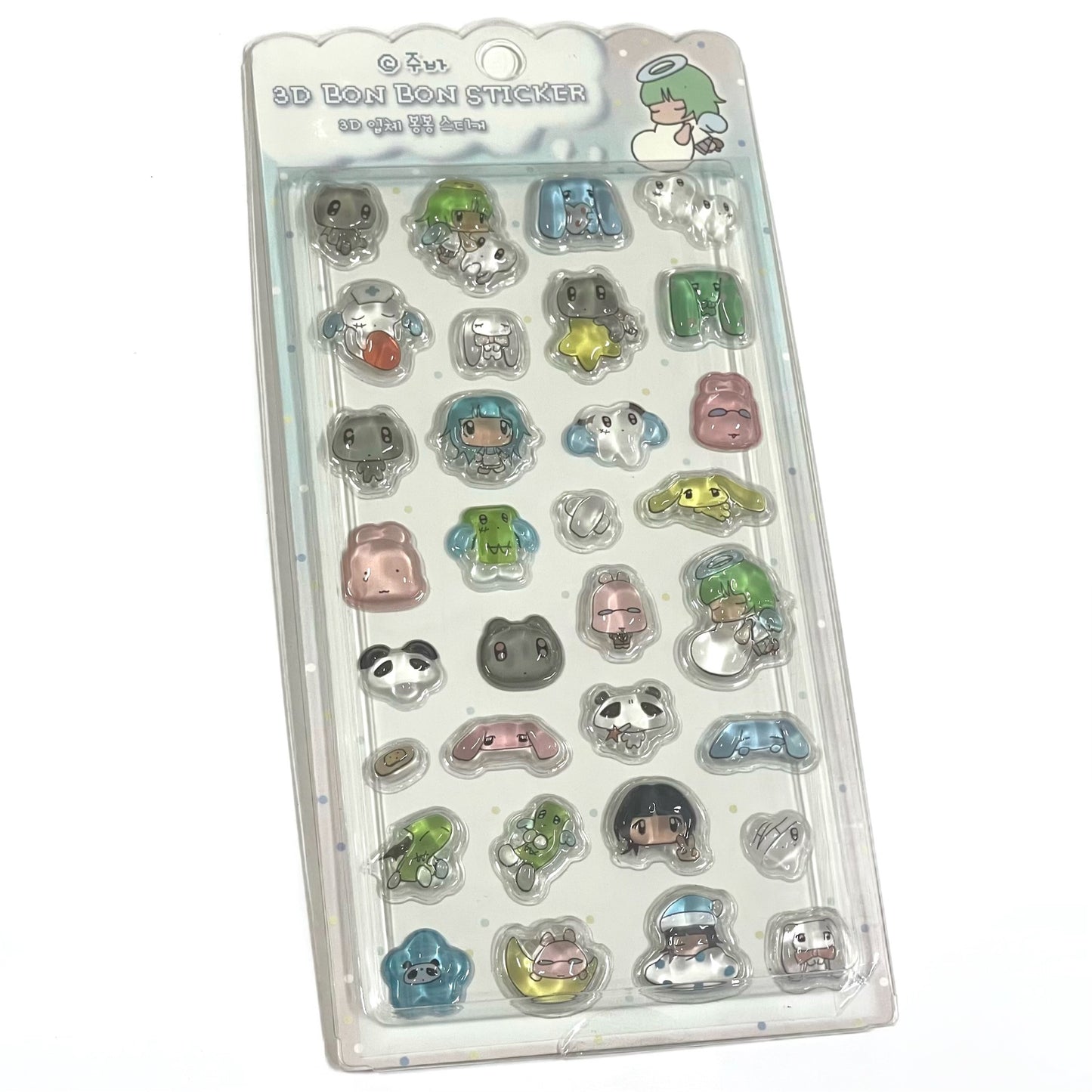【JUBA】Juba 3D Bon Bon Sticker / ステッカー