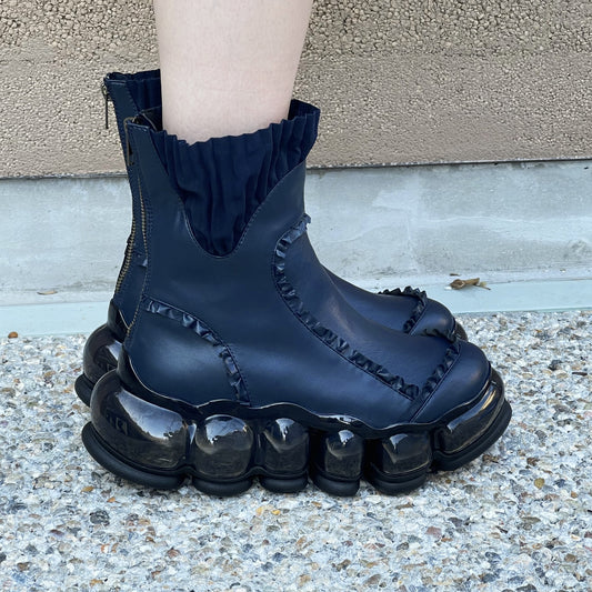 NEW "JEWELRY"HISTORY BOOTS / NAVY / MIKIOSAKABEブーツ