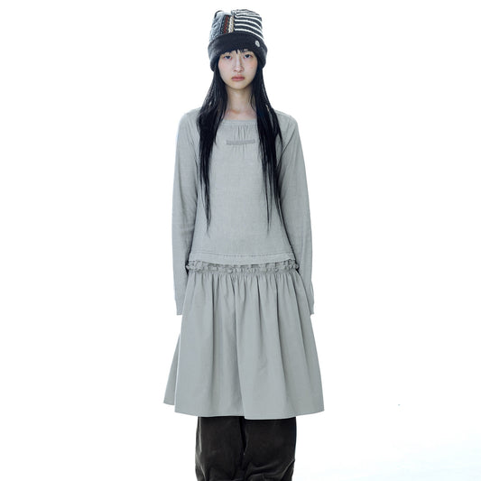 PATCHWORK BEANIE / BROWN / パッチワークビーニー