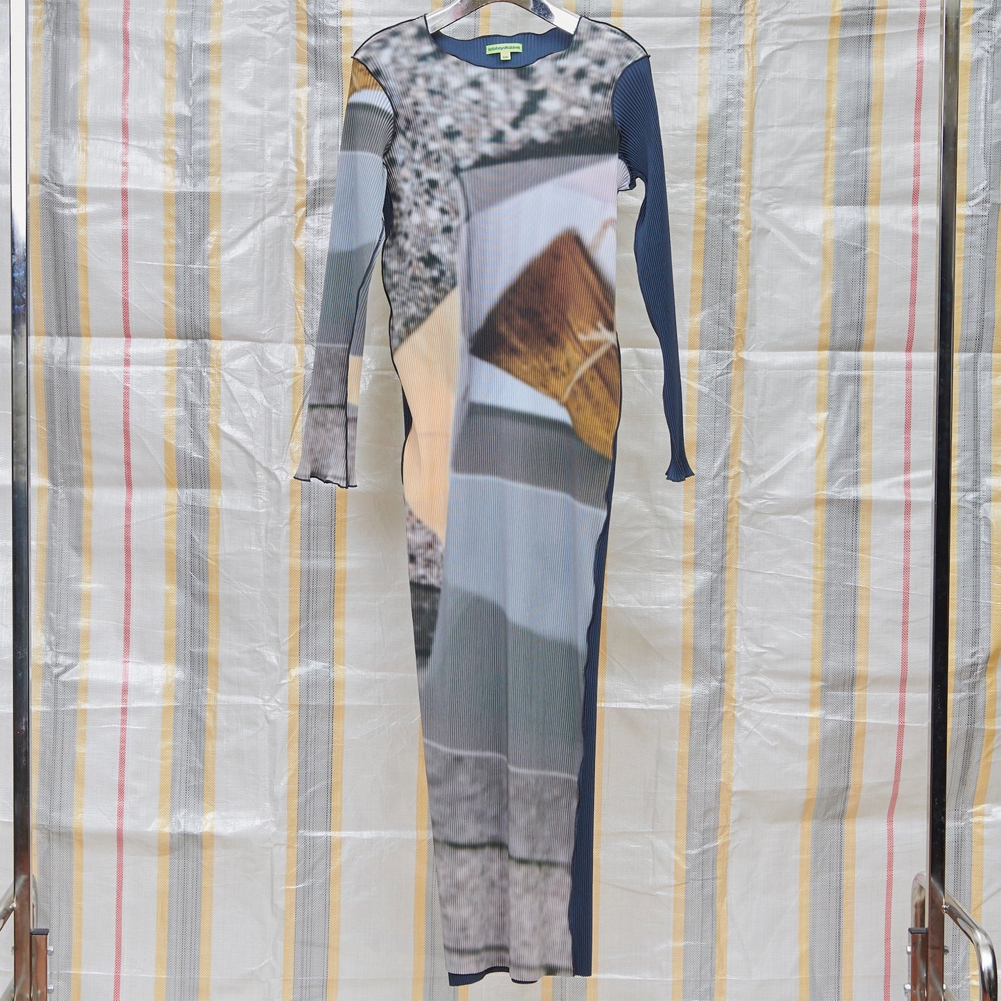 FOOD GRAPHIC DRESS GAL / STREET CHIMAKI / グラフィックプリーツドレス