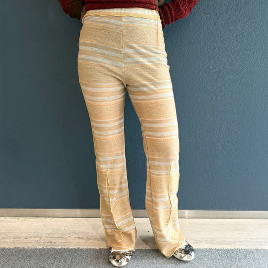 stripe pants / beige / ストライプパンツ