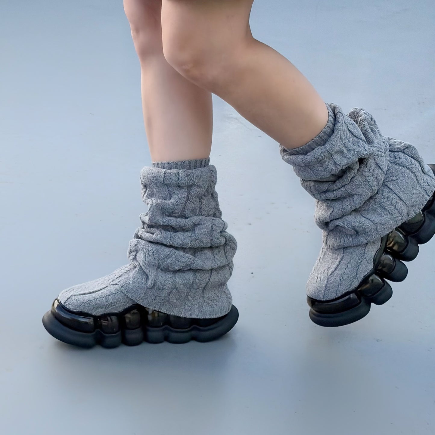 JEWELRY ARK LOOSE SOCKS / GRAY / ルーズソックスシューズ