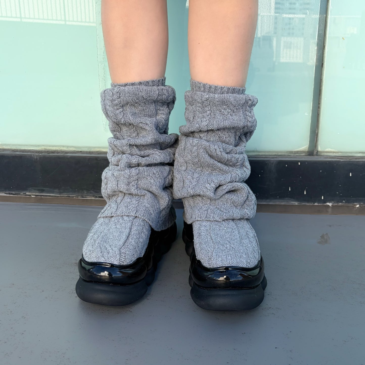 JEWELRY ARK LOOSE SOCKS / GRAY / ルーズソックスシューズ