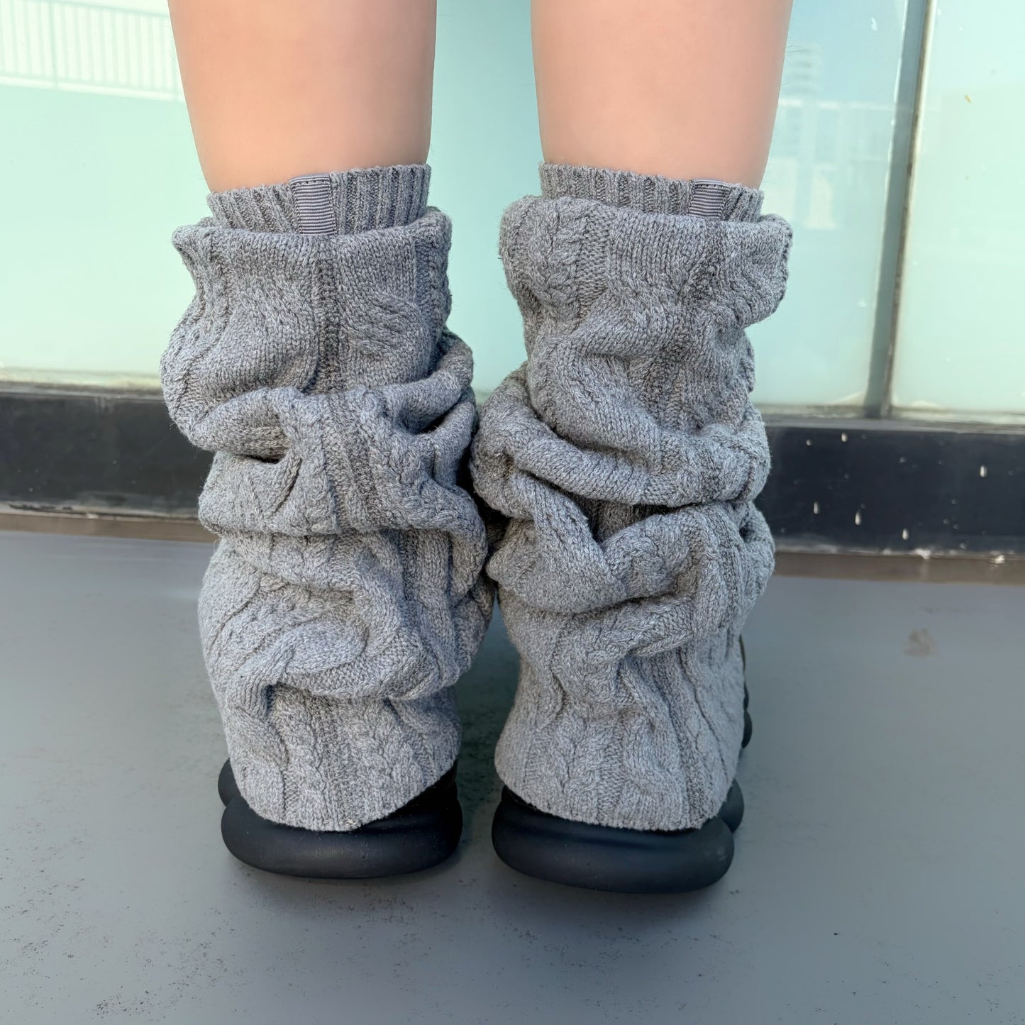 JEWELRY ARK LOOSE SOCKS / GRAY / ルーズソックスシューズ
