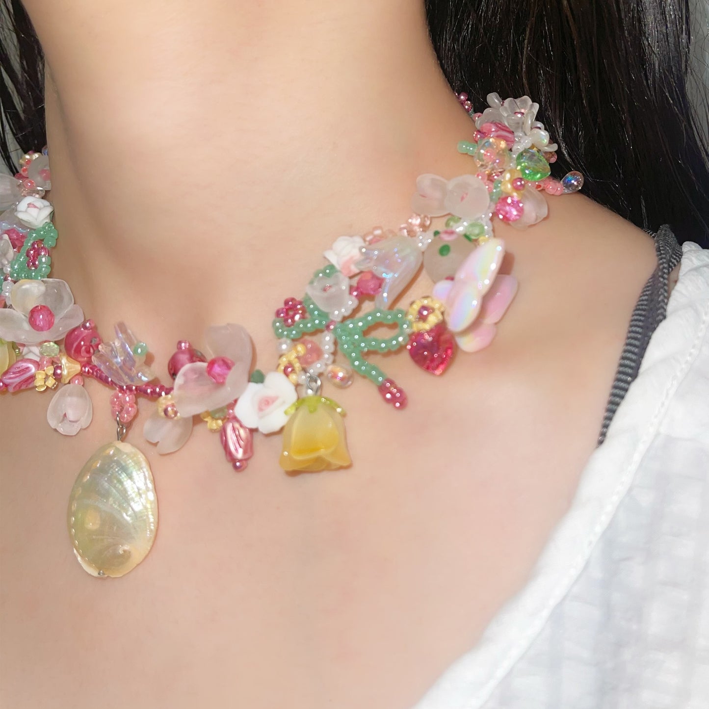 Colette Rose / チャームネックレス