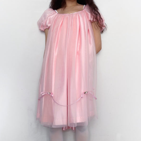 Tulle dress / Pink / チュールドレス