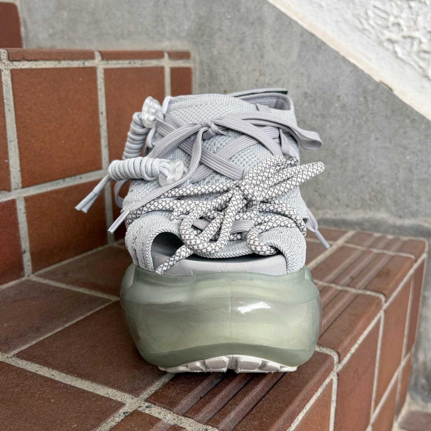 JEWELRY BUBBLE SANDAL CONFUSING Ⅰ / GRAY / MIKIOSAKABEサンダル