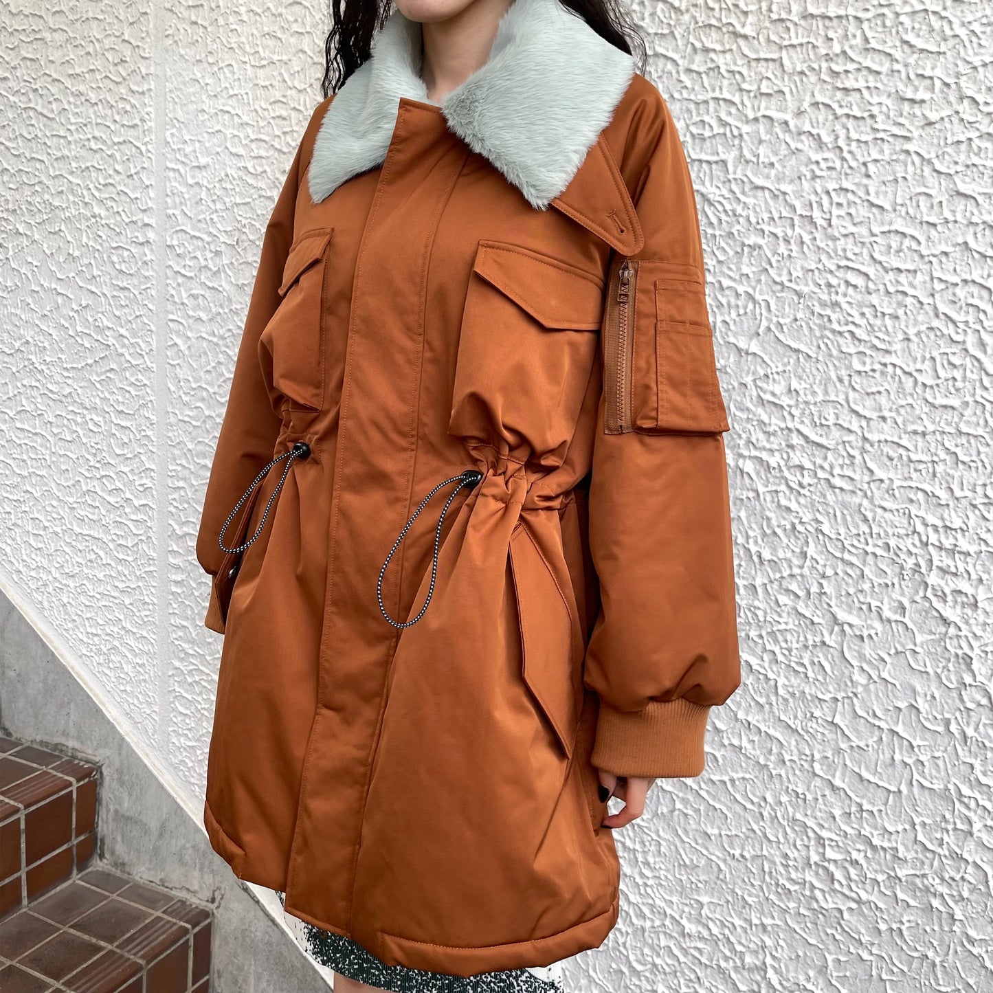 LONG DONKEY JACKET / BROWN / ロングドンキージャケット