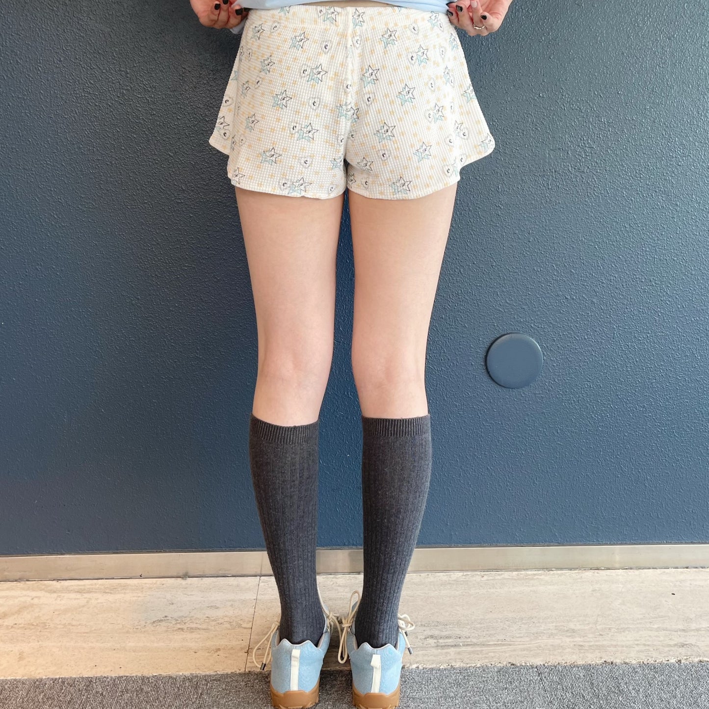 [F.E.E.S] cozy waffle shorts / サーマルショーツ