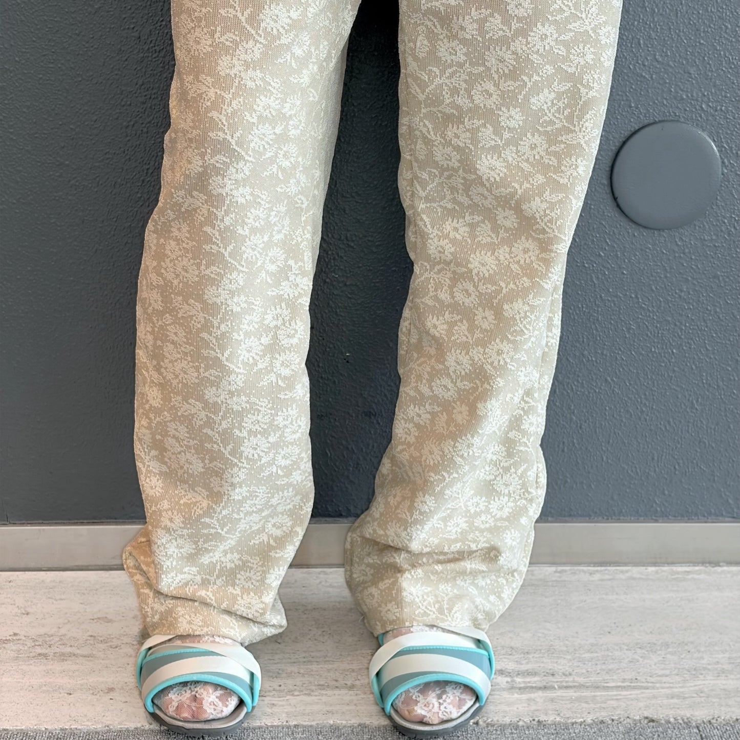 Green pants / レースパンツ
