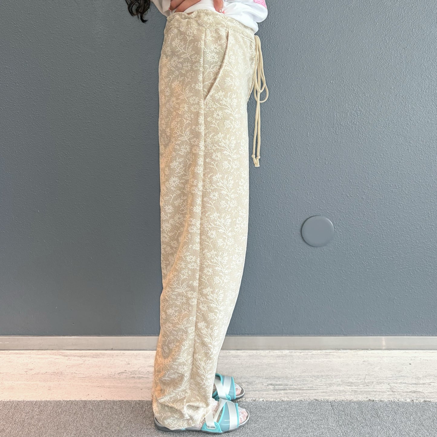 Green pants / レースパンツ