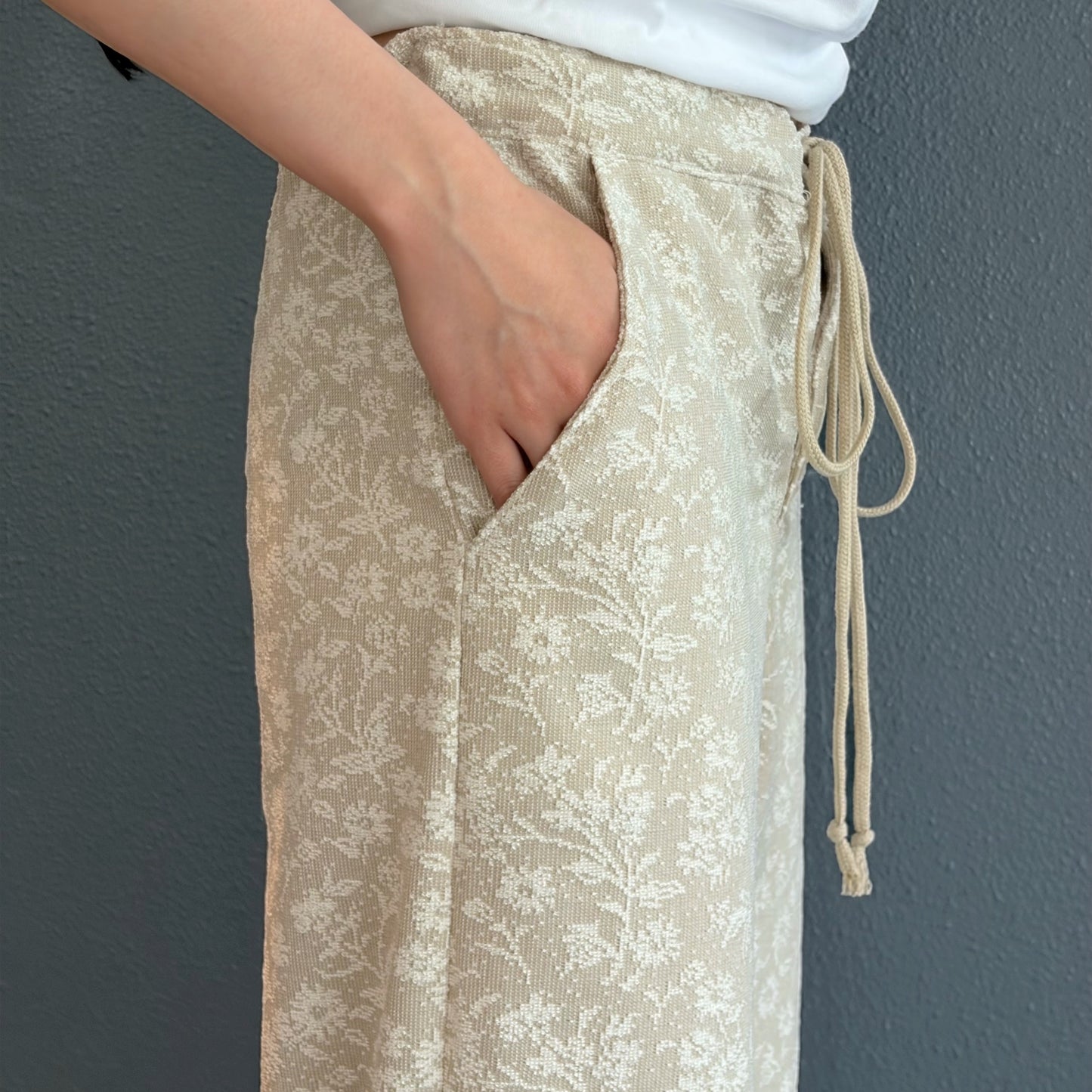 Green pants / レースパンツ