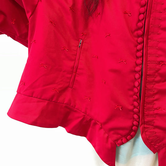 BIG DOUBLET BLOUSON / RED / オーバーサイズブルゾンジャケット