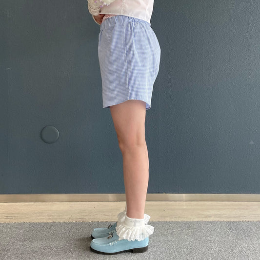 Brief boxers shorts / Pink×Blue / ボクサーショーツ