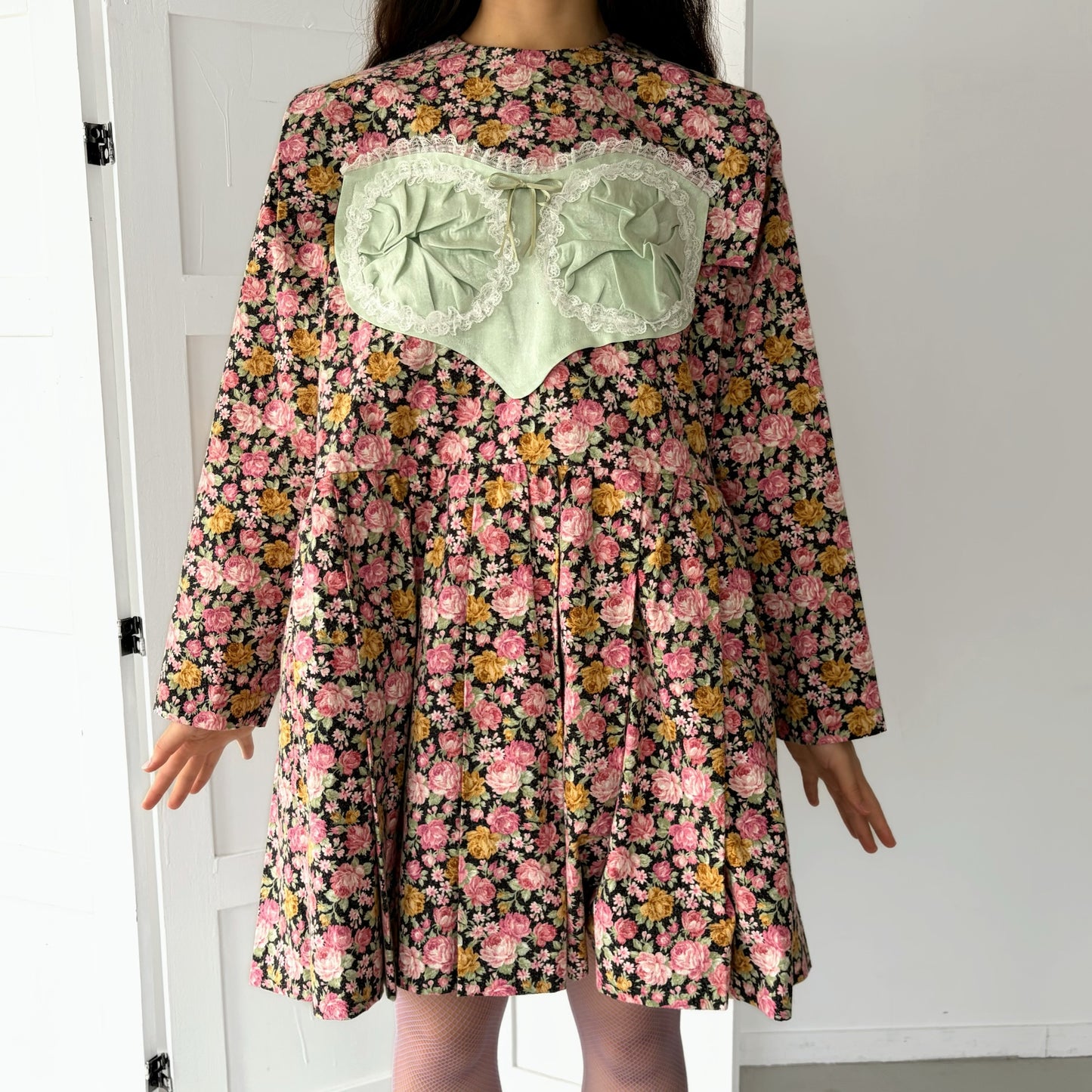 RIRI DRESS FLOWER / RED / ランジェリードレス