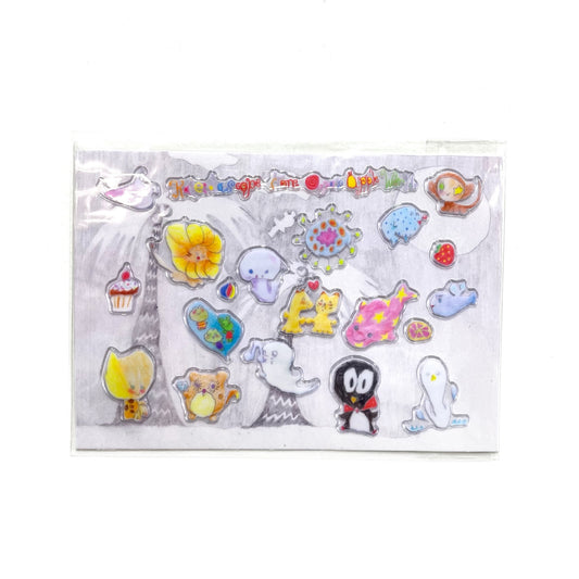 【aya】Cute Creatures Paradise sticker / ステッカー