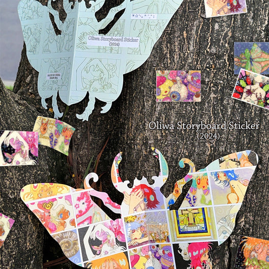 【oliwa】*Storyboard sticker 2024*sticker set / ステッカーセット