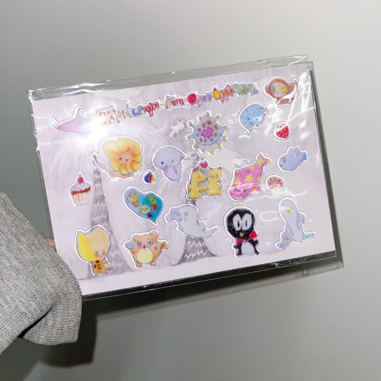 【aya】Cute Creatures Paradise sticker / ステッカー