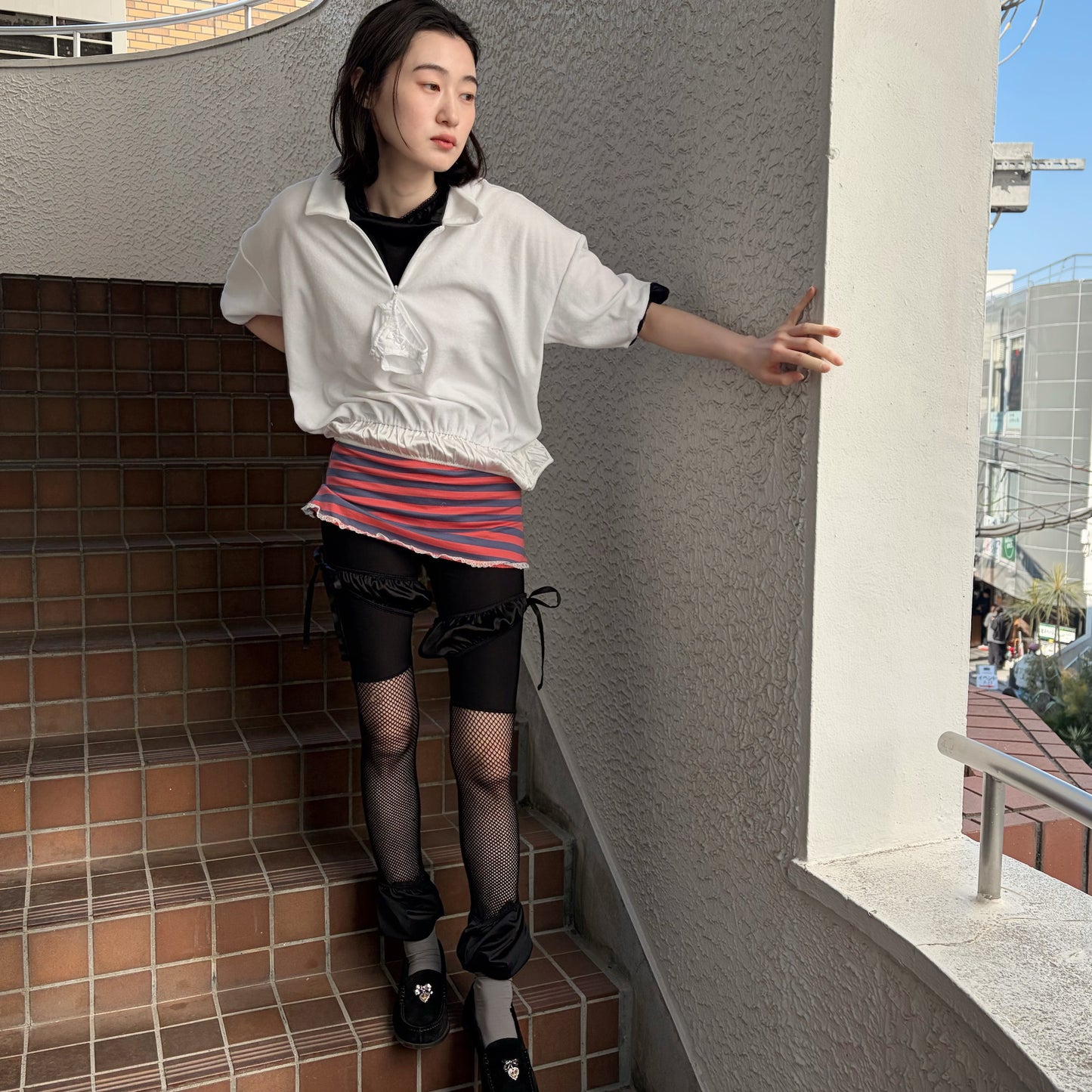 LONG BREAK TIGHTS / BLACK / ロングタイツ