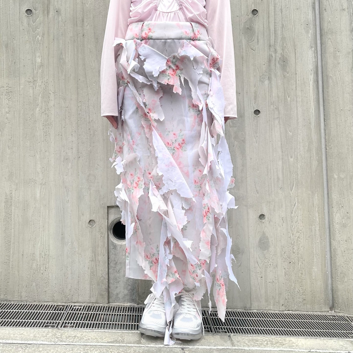 WALL PAPER SKIRT / MULTI / ウォールペーパースカート