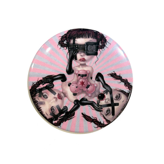 TREVOR BROWN CAN BADGE 6SET  PIN-BACK BUTTONS / アートワーク缶バッジ