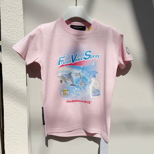 FreshVisionSpray / PINK / グラフィックTシャツ