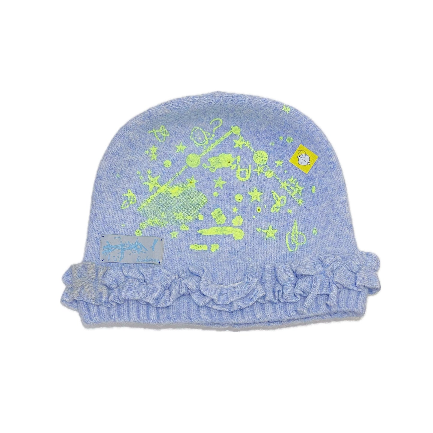 【SHEEP SOUVENIR】sheep vs winter knit cap / blue / ニットキャップ