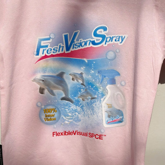 FreshVisionSpray / PINK / グラフィックTシャツ