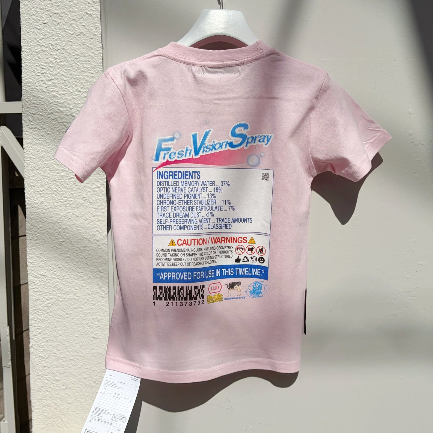 FreshVisionSpray / PINK / グラフィックTシャツ