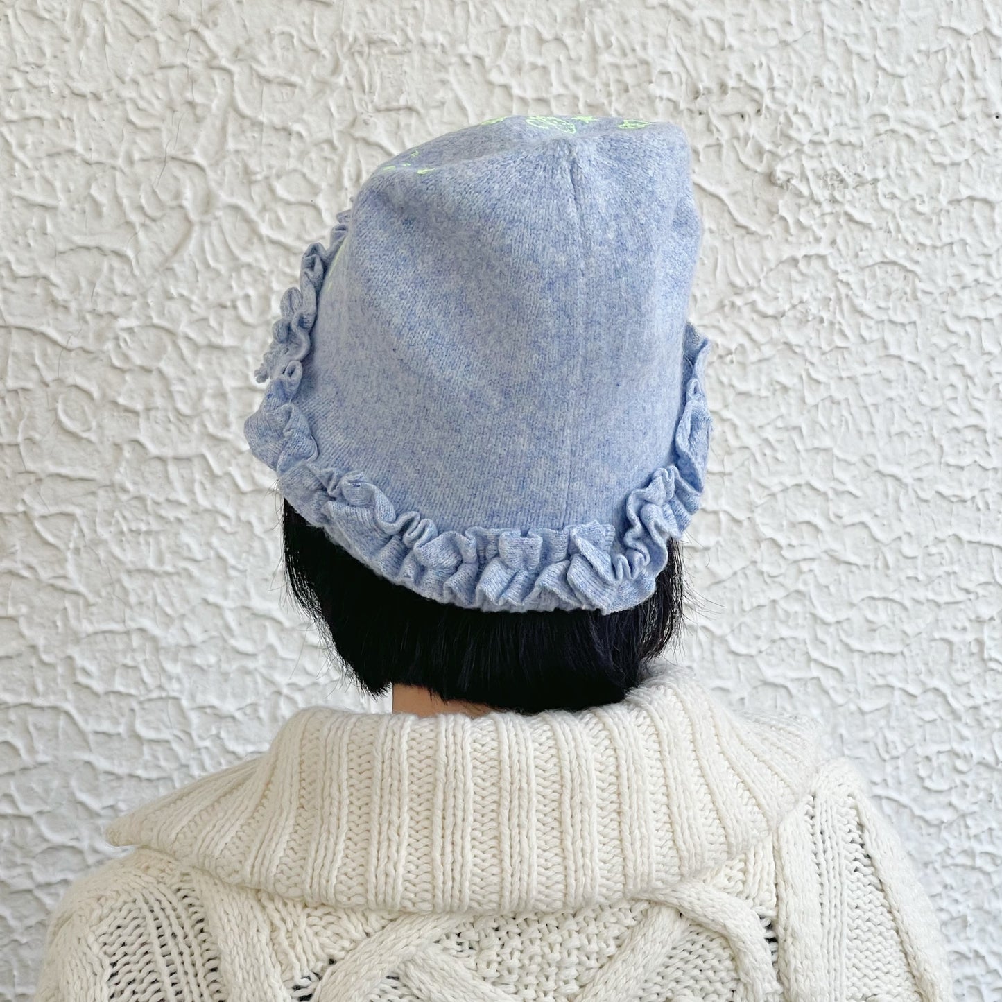 【SHEEP SOUVENIR】sheep vs winter knit cap / blue / ニットキャップ