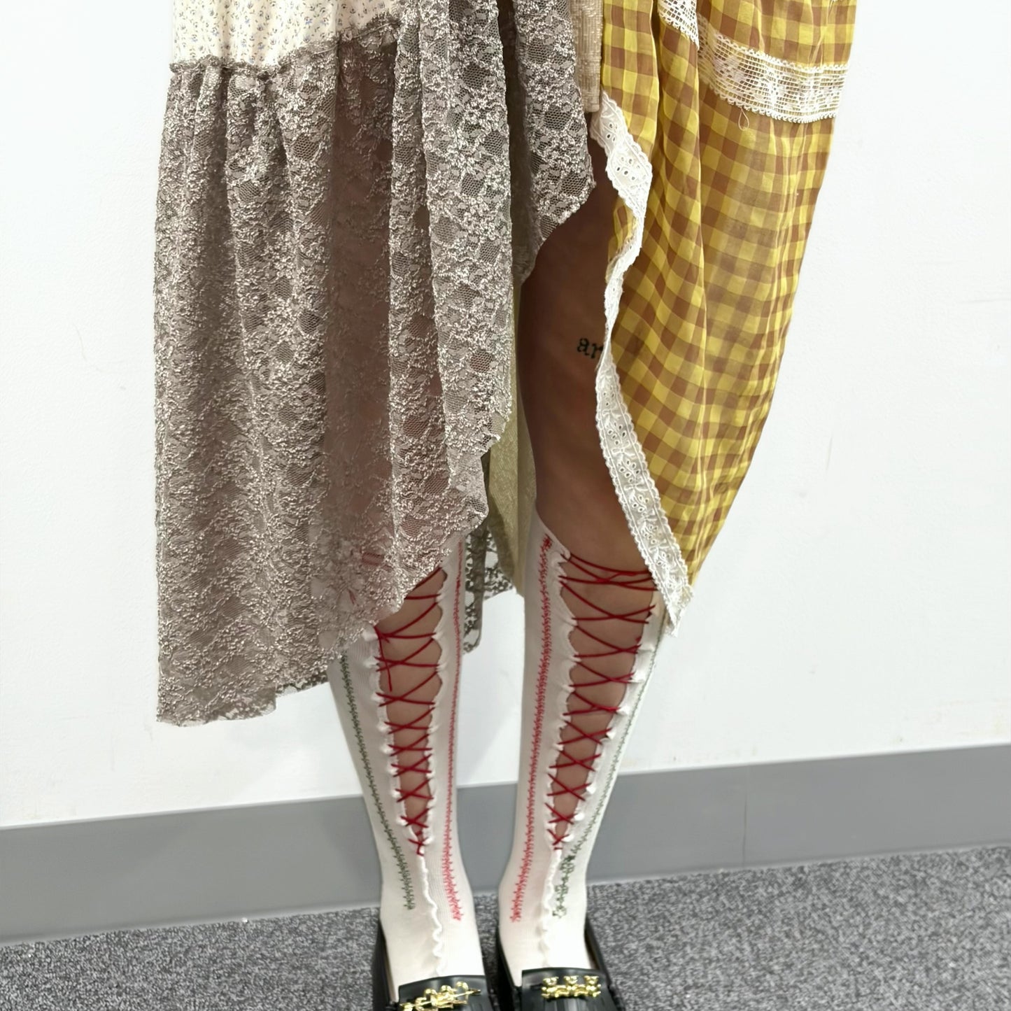 C skirt summer / C / パッチワークスカート