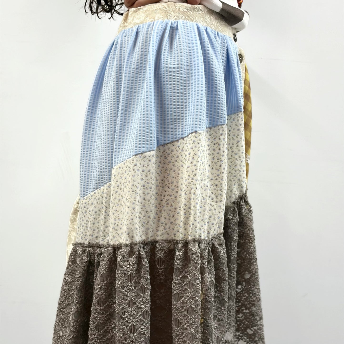 C skirt summer / C / パッチワークスカート