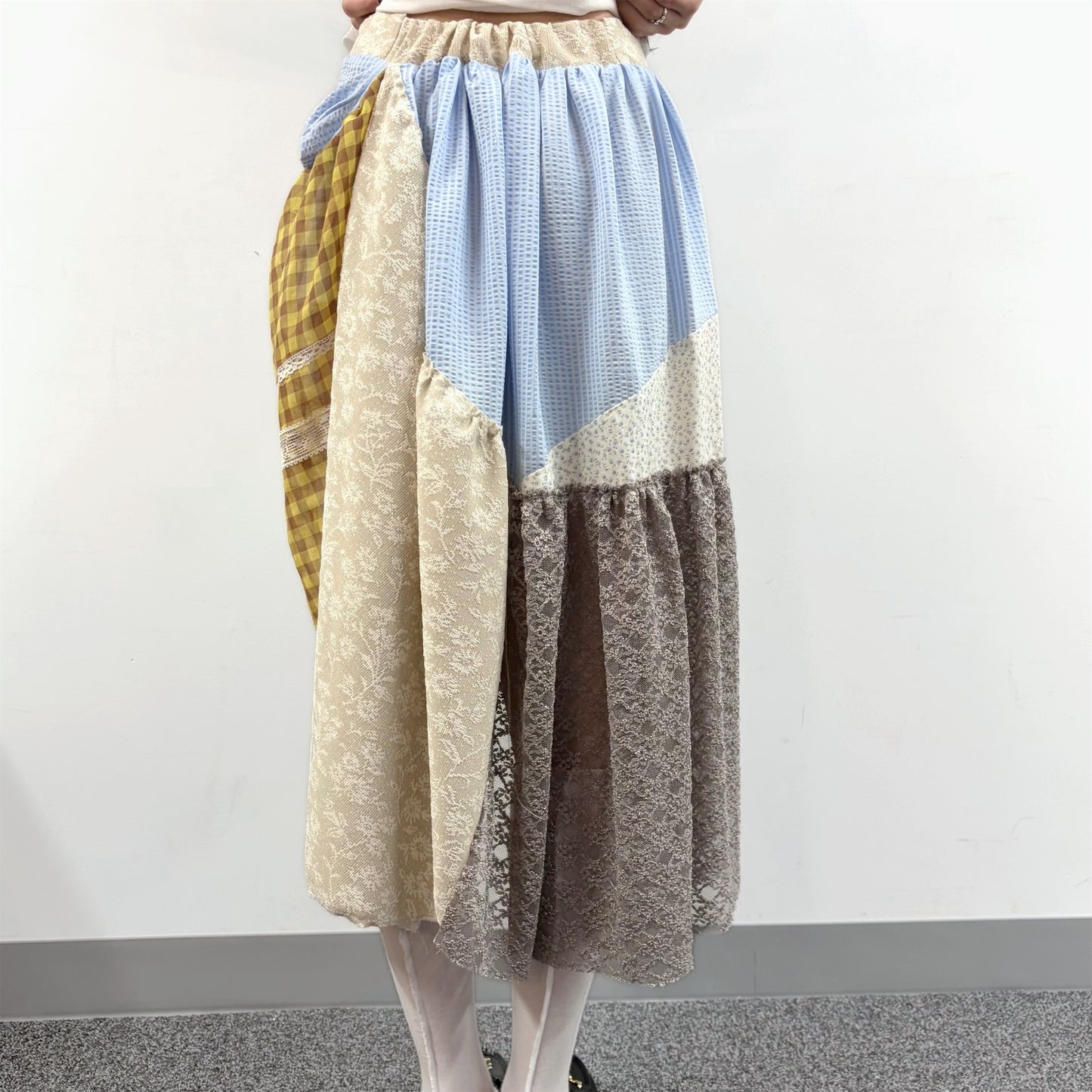 C skirt summer / C / パッチワークスカート