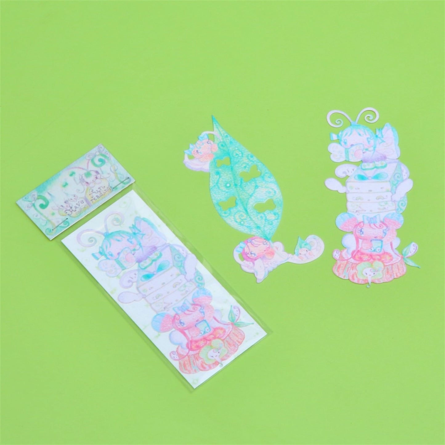 【Smile Like a Flower.Smithy】havefunreading bookmark / しおり