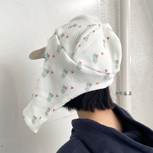 Thermal cap / White / サーマルキャップ
