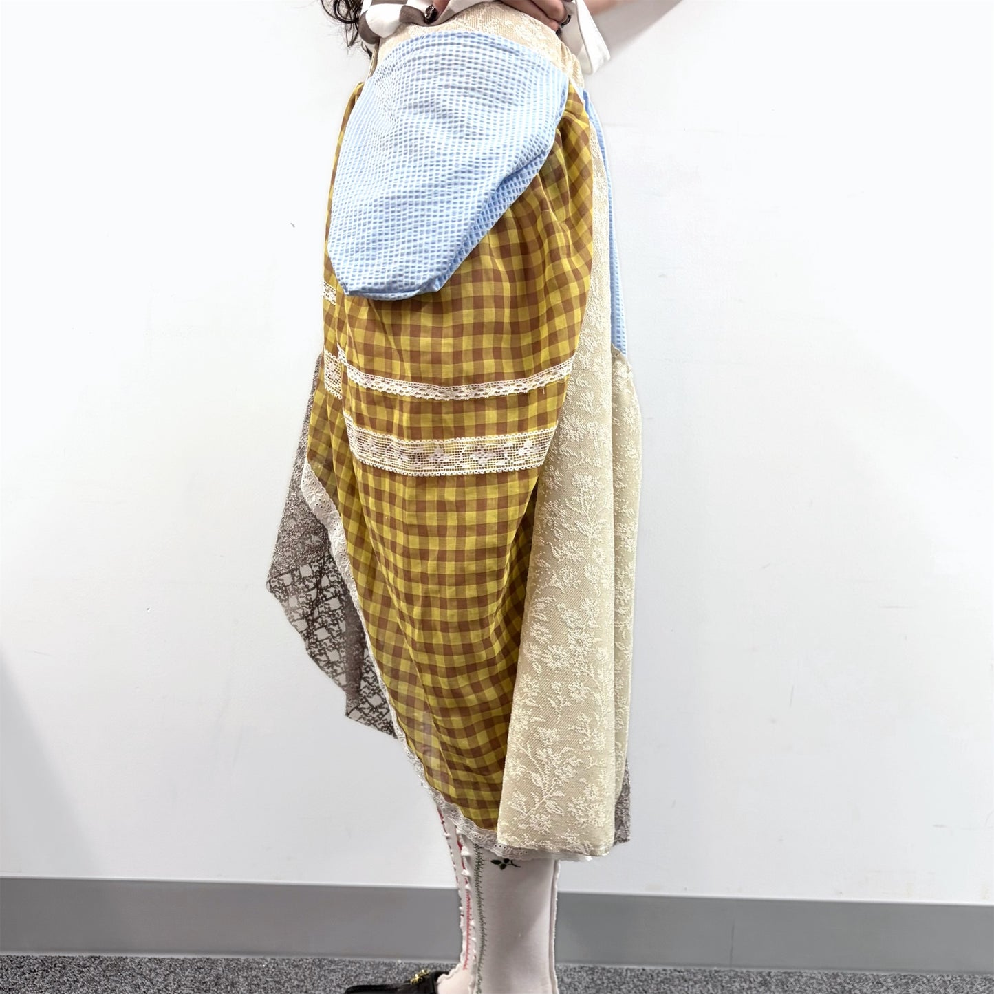 C skirt summer / C / パッチワークスカート