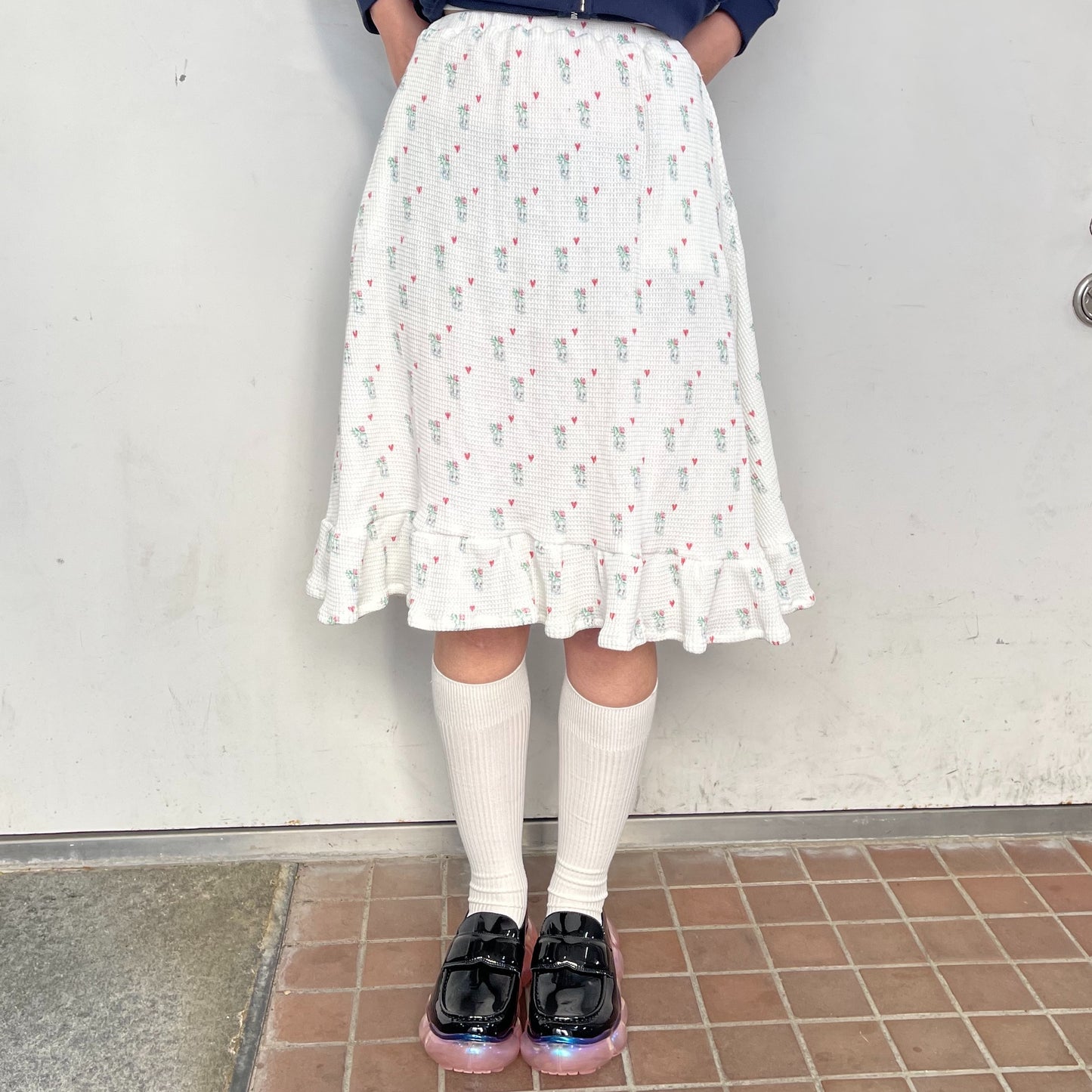 Thermal Skirt / White / サーマルスカート