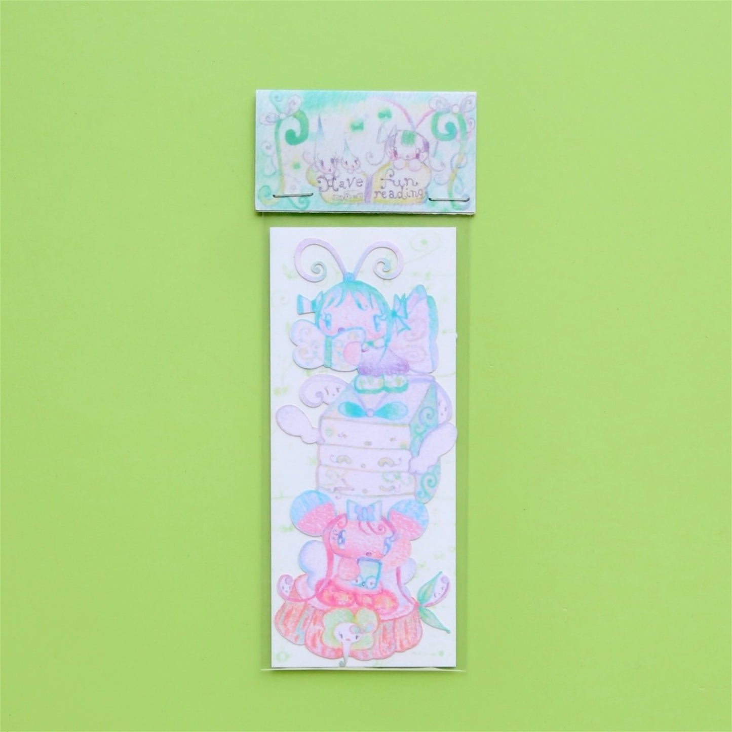 【Smile Like a Flower.Smithy】havefunreading bookmark / しおり