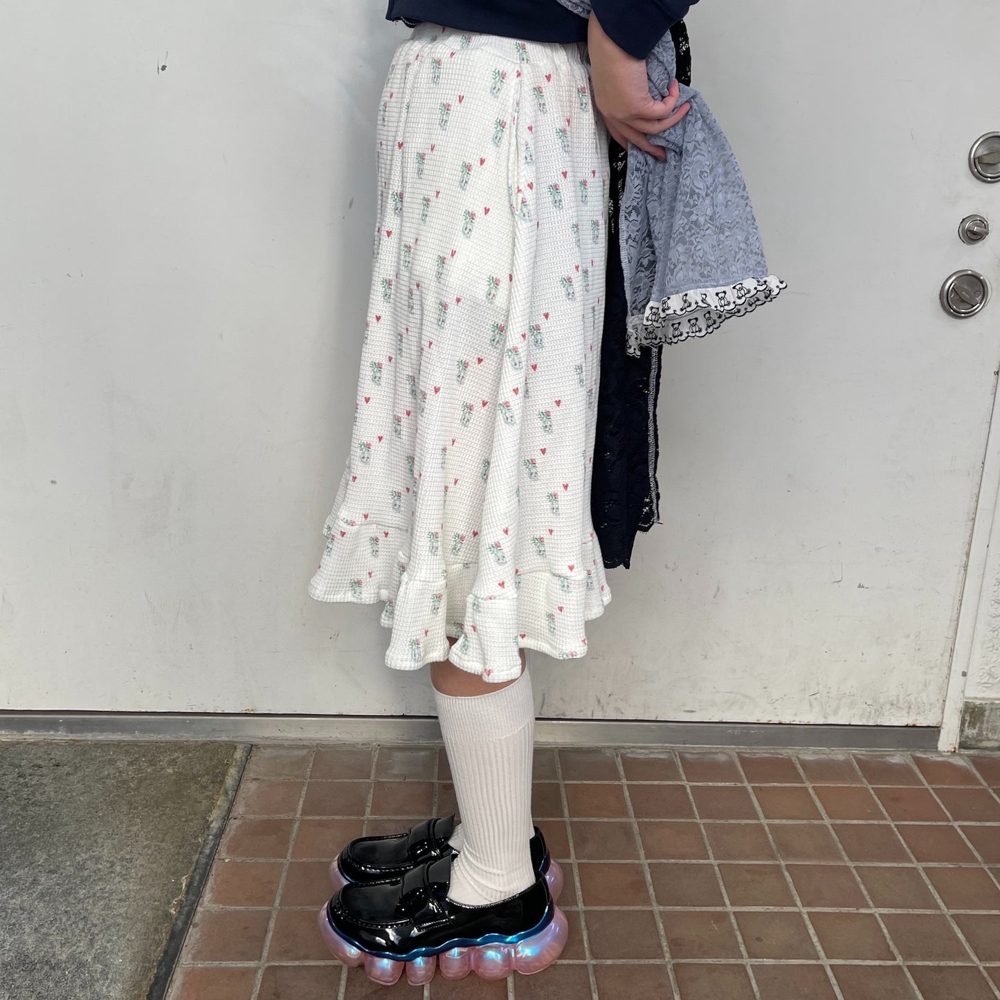 Thermal Skirt / White / サーマルスカート