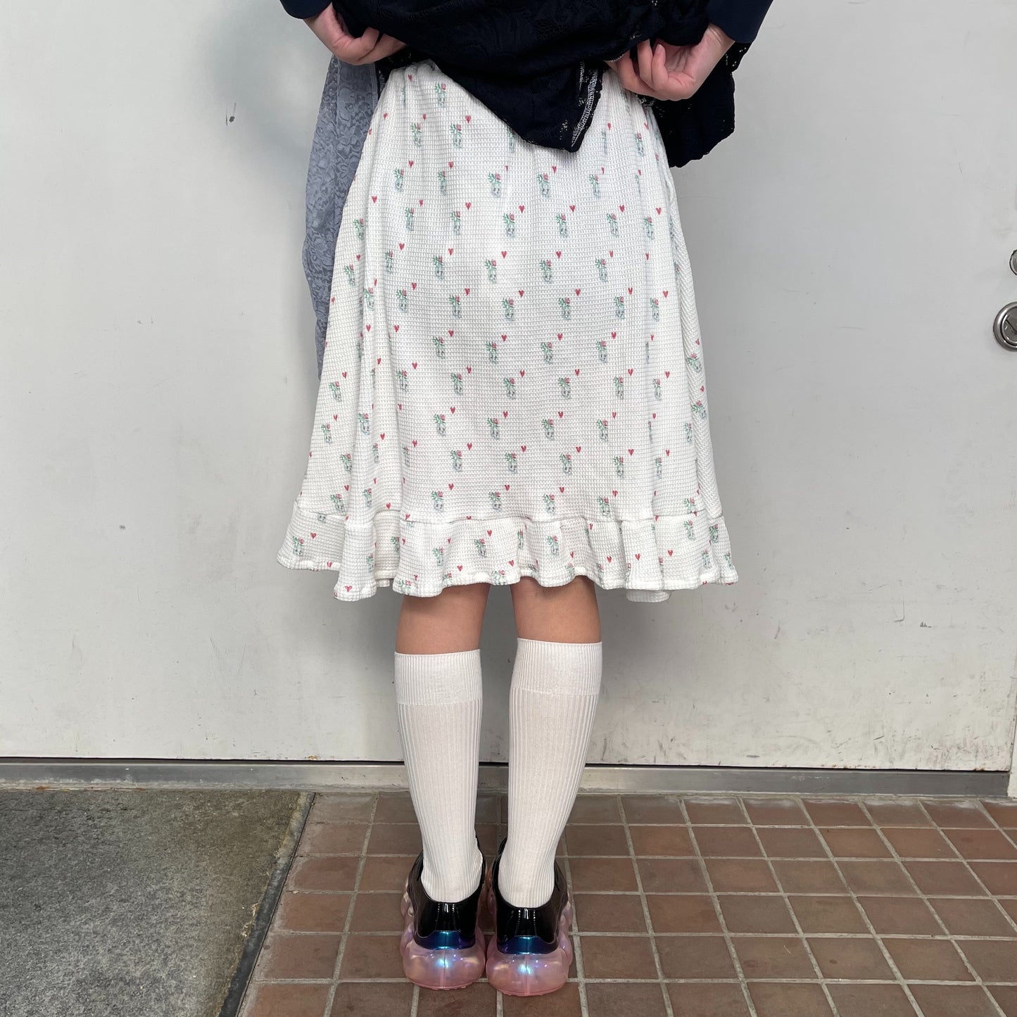 Thermal Skirt / White / サーマルスカート