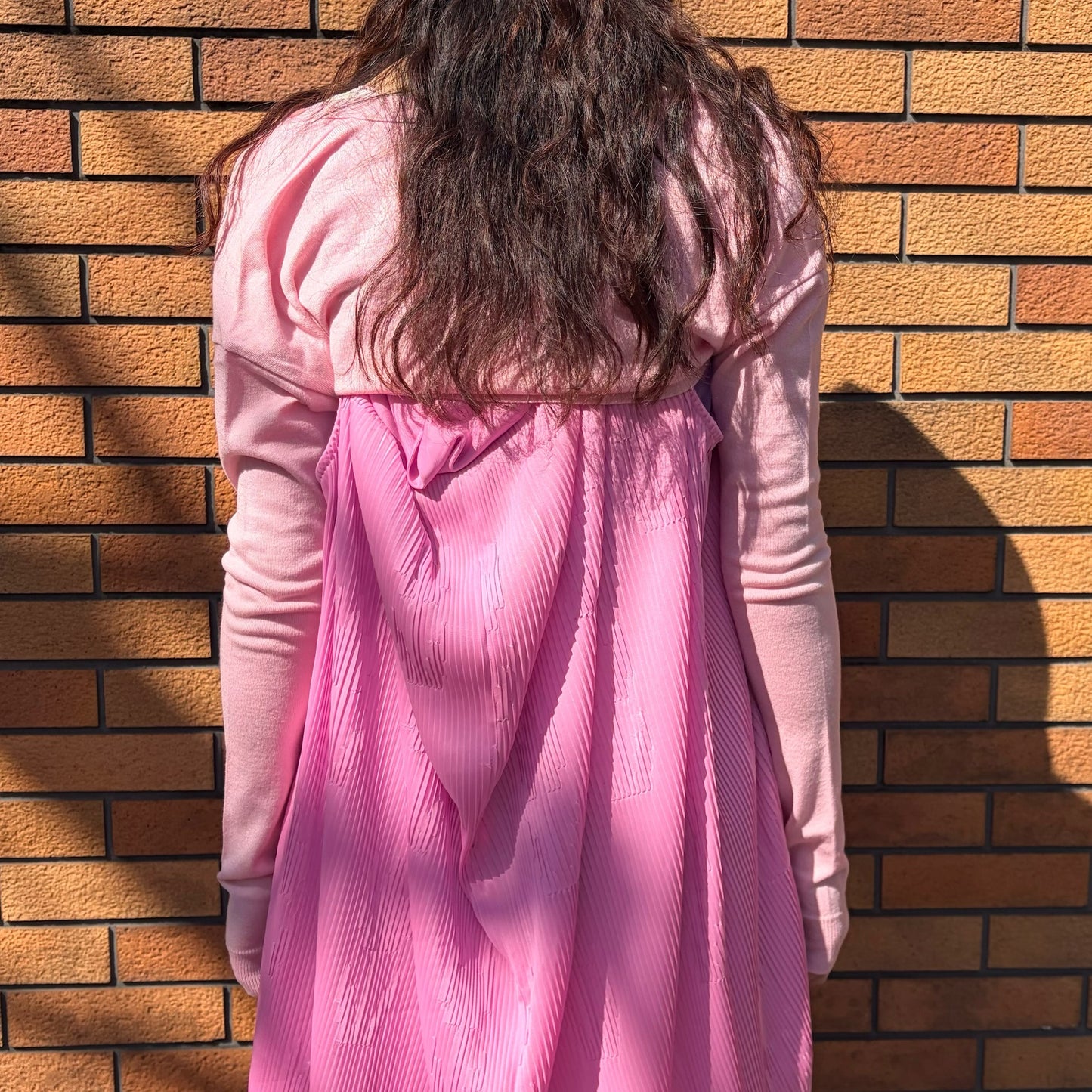 PAM'S CARDIGAN / PINK / クロップカーディガン