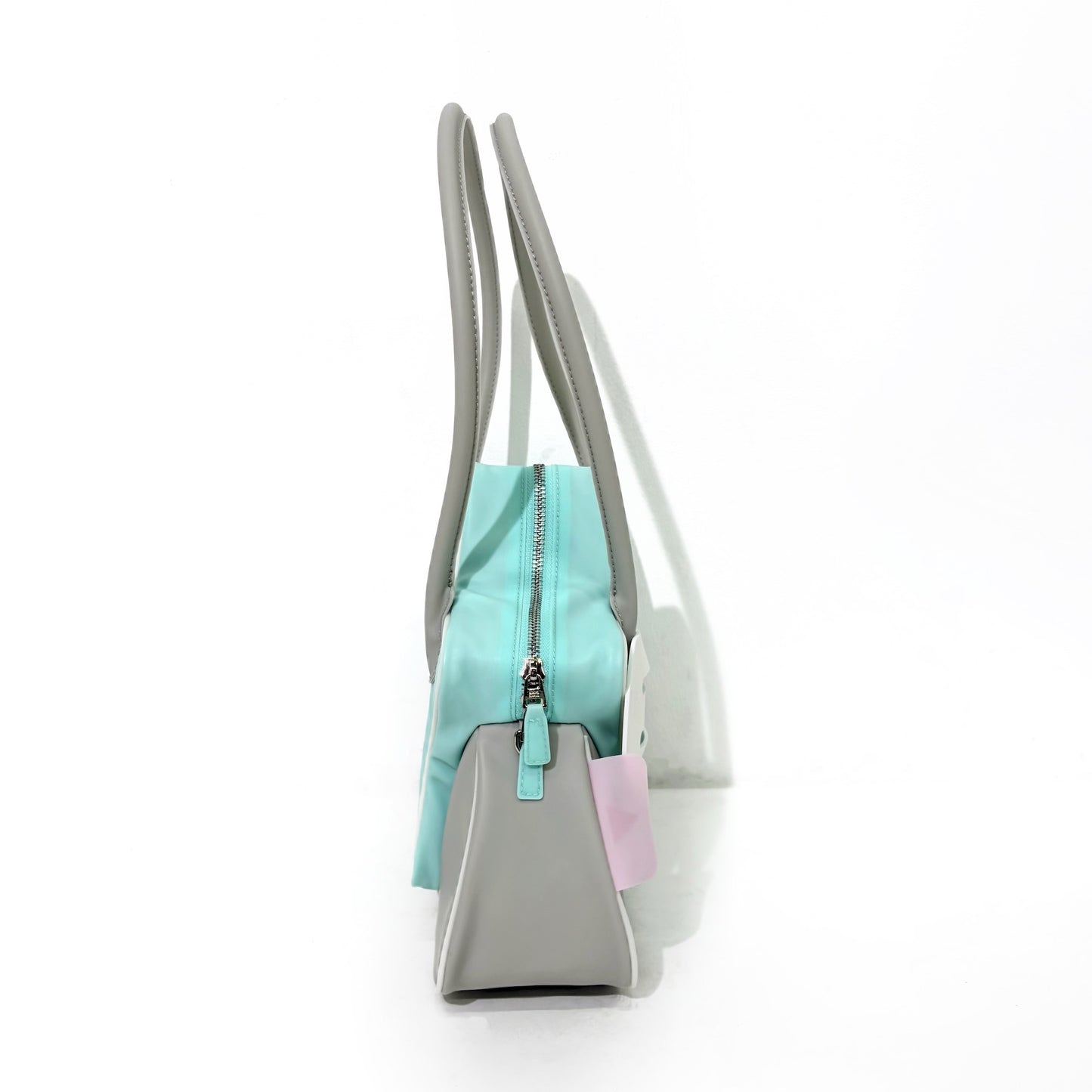 Star hair clip shoulder bag / Grey Mint / スターヘアクリップバッグ