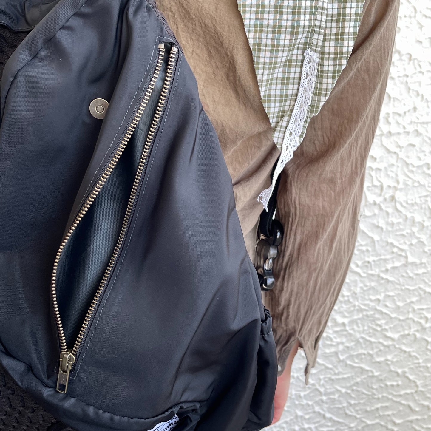 TWISTED BACK PACK / BLACK / ツイストバックパック