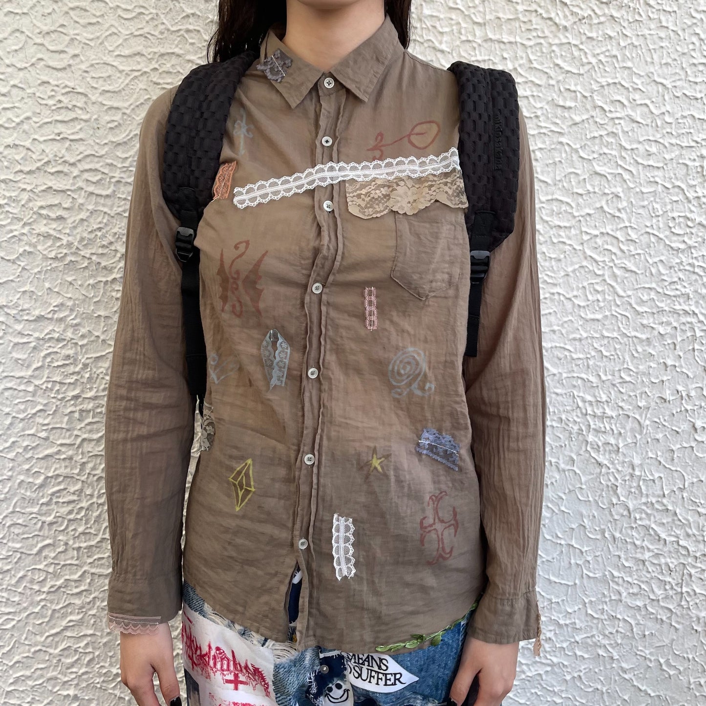 TWISTED BACK PACK / BLACK / ツイストバックパック