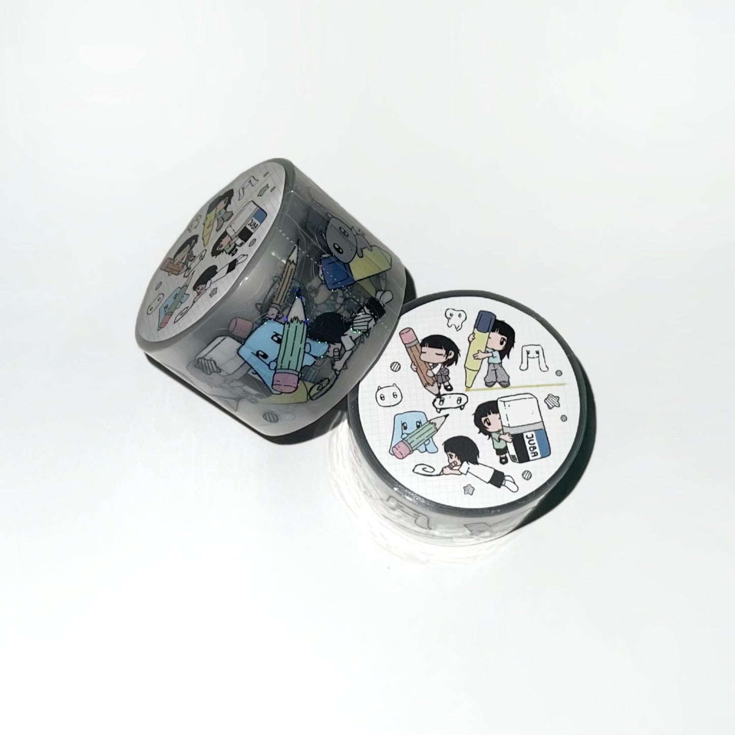 【JUBA】Fairies of drawing 3D hologram kisscut / ステッカーテープ