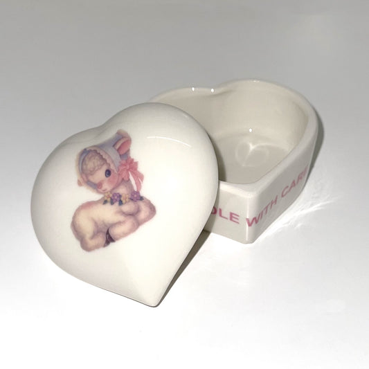 【SHEEP LIMITED】Sheep with me heart jewel box / ひつじのジュエルボックス
