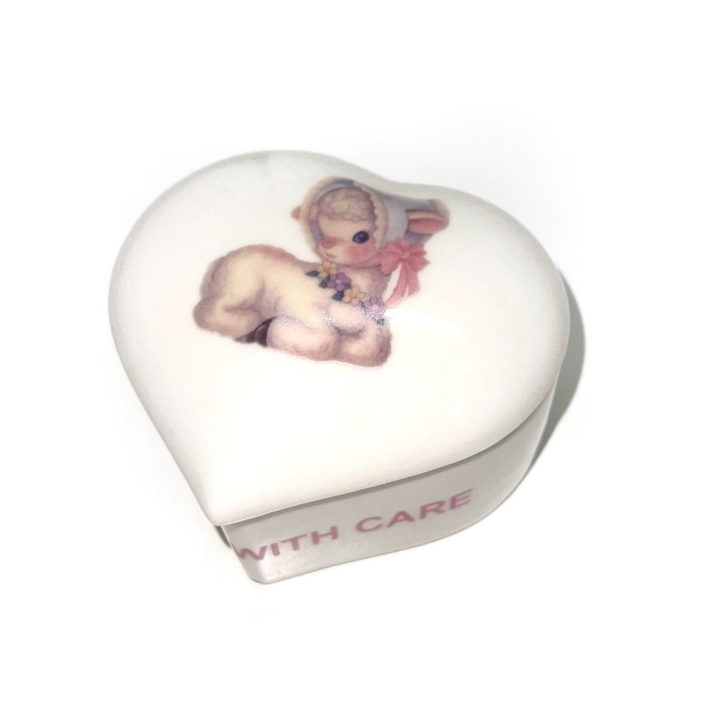 【SHEEP LIMITED】Sheep with me heart jewel box / ひつじのジュエルボックス