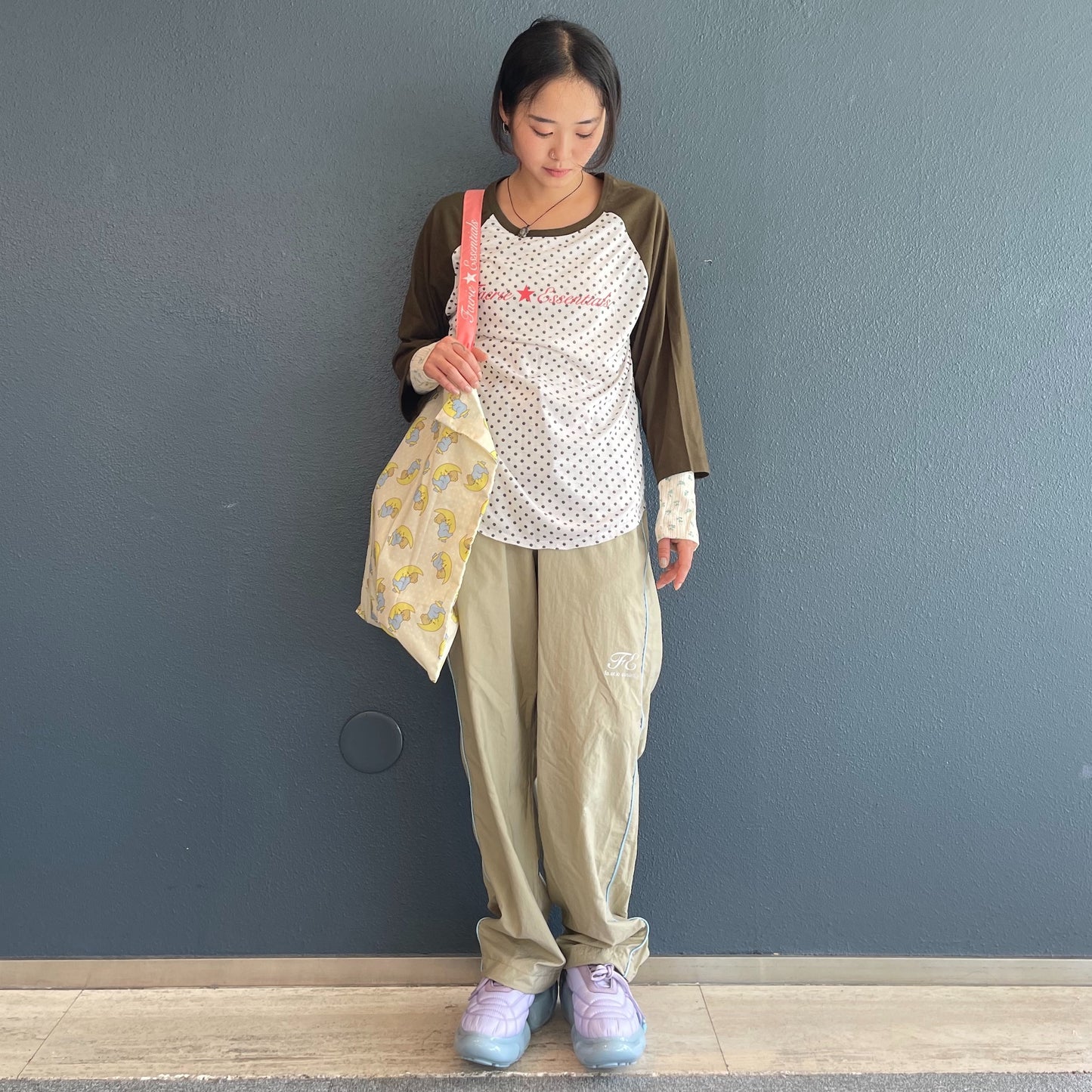 sweet dream eco bag / beige / トートバッグ